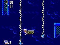 une photo d'Ã©cran de Sonic the Hedgehog (Master System) sur Sega Master System